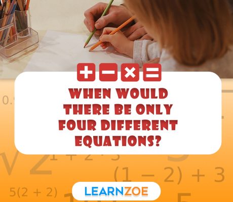 When Would There Be Only Four Different Equations