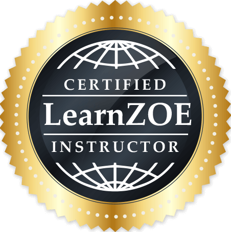 Seal of Certified Learn Zoe Instructor