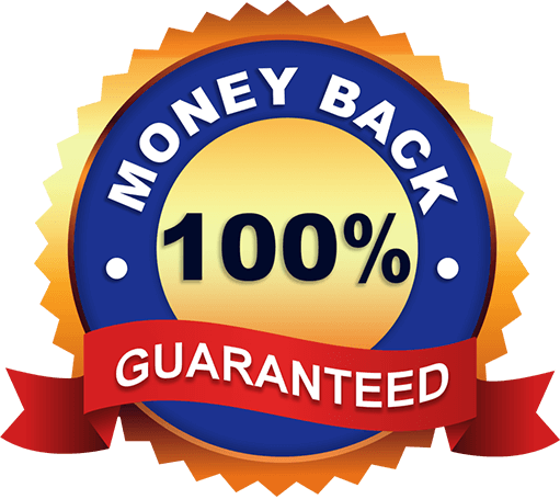Money Back 100% Guaranteed Seal
