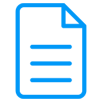 icon of a document for registration